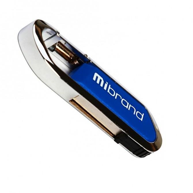 Флеш память Mibrand 8Gb Aligator Синий-1