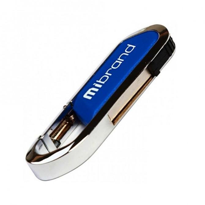 Флеш память Mibrand 8Gb Aligator Синий-2