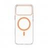 Чехол-накладка Anti-Fall для iPhone 17 Pro Transparent / Orange