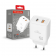 Зарядное устройство для GaN TITANUM CH45AC 45W USB-A+USB-C White