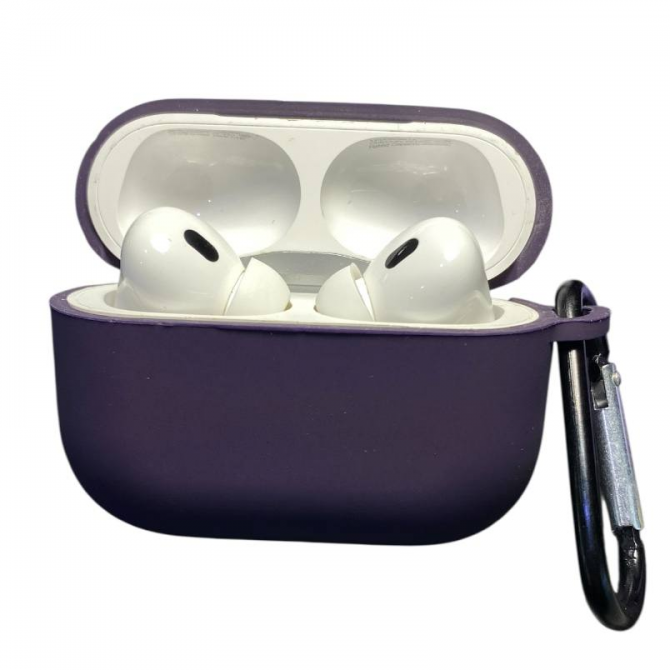 Силиконовый чехол для наушников U-Like Protective Case For Airpods Pro Elderberry