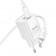 Сетевое зарядное устройство 1USB + Type-C Hoco C149A PD30W+QC3.0 White + Cable