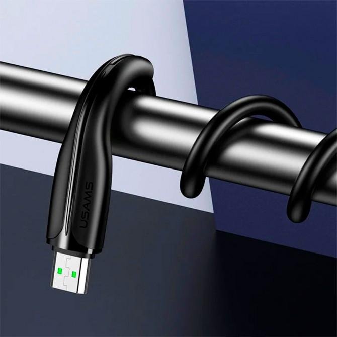 Кабель Usams U38 US-SJ375 Fast Charging MicroUSB 1m Чёрный-2