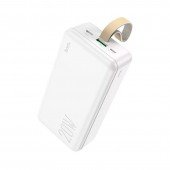 Додаткова батарея Hoco J87B Tacker PD20W+QC3.0 (30000 mAh) White Додаткова батарея Hoco J87B Tacker PD20W+QC3.0 (30000 mAh) White