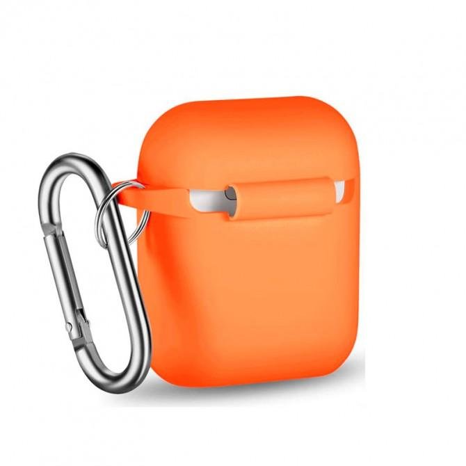 U-Like Silicone Protective Case For Airpods Orange-1