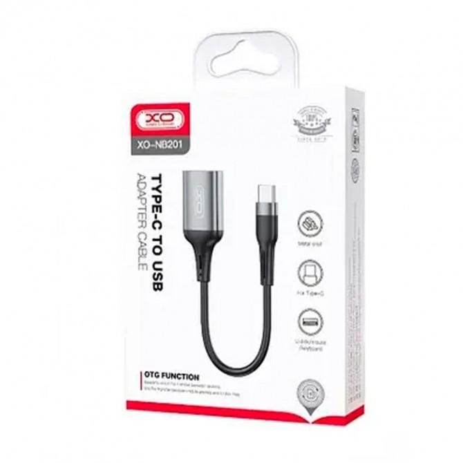 Перехідник XO OTG NB201 Type-C to USB-1