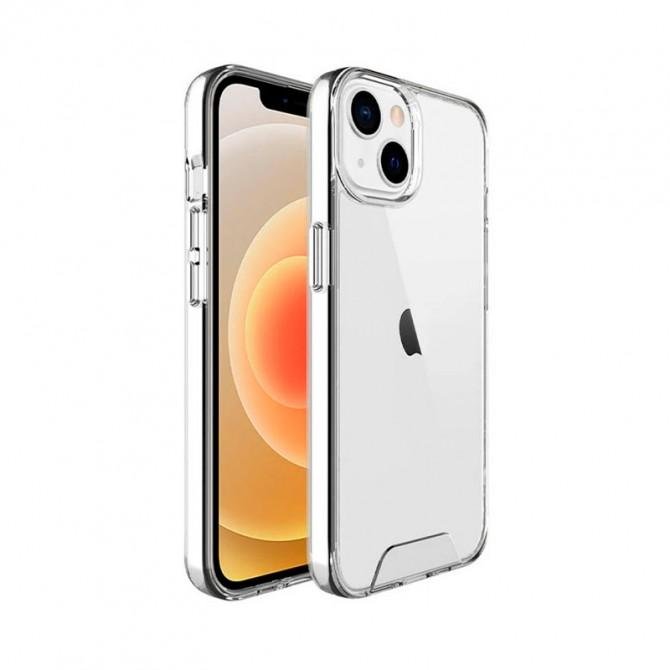 Чехол TPU Space Case transparent для Aple iPhone 14 (6.1") Прозрачный