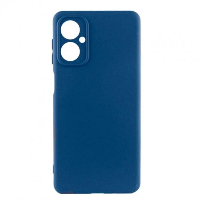 Чехол Silicone Case Motorola Moto G14 Синий FULL
