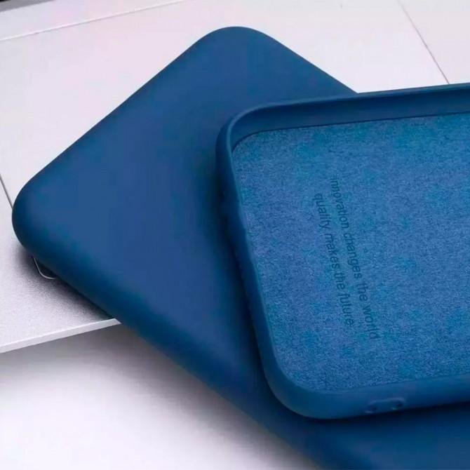 Чехол Silicone Case Motorola Moto G14 Синий FULL-1