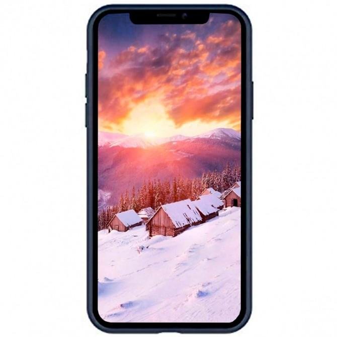 Силіконовий чохол для iPhone 7/8 Plus Темно Синій FULL (без лого)-2