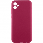 Чохол Soft Case Samsung A075 Galaxy A07/ A07s/ A08 Бордовий FULL