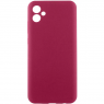 Чохол Soft Case Samsung A075 Galaxy A07/ A07s/ A08 Бордовий FULL