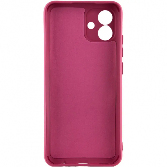 Чохол Soft Case Samsung A075 Galaxy A07/ A07s/ A08 Бордовий FULL-1