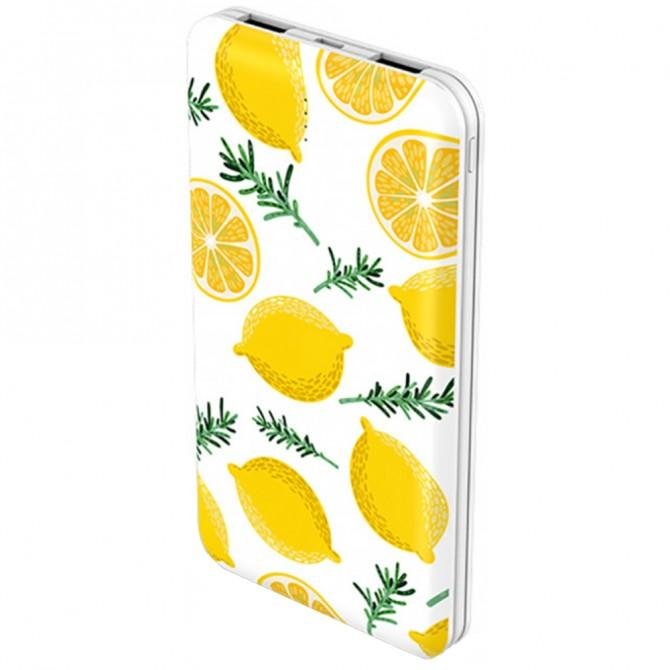 Повербанк Usams US-CD58 Goze Series 10000 mAh Лимонний