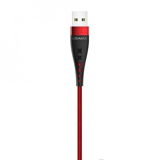 Кабель Usams U11 US-SJ249 Lightning Красный-1