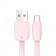 Кабель Usams U6 US-SJ229 Candy Color Data Type-C - USB 1.2m Pink (SJ229USB04)