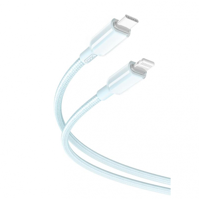 Кабель XO NB-Q250A Type-C to Lightning Blue-1