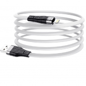 Кабель USB Hoco X53 Ange Lightning White 1m Кабель USB Hoco X53 Ange Lightning White 1m