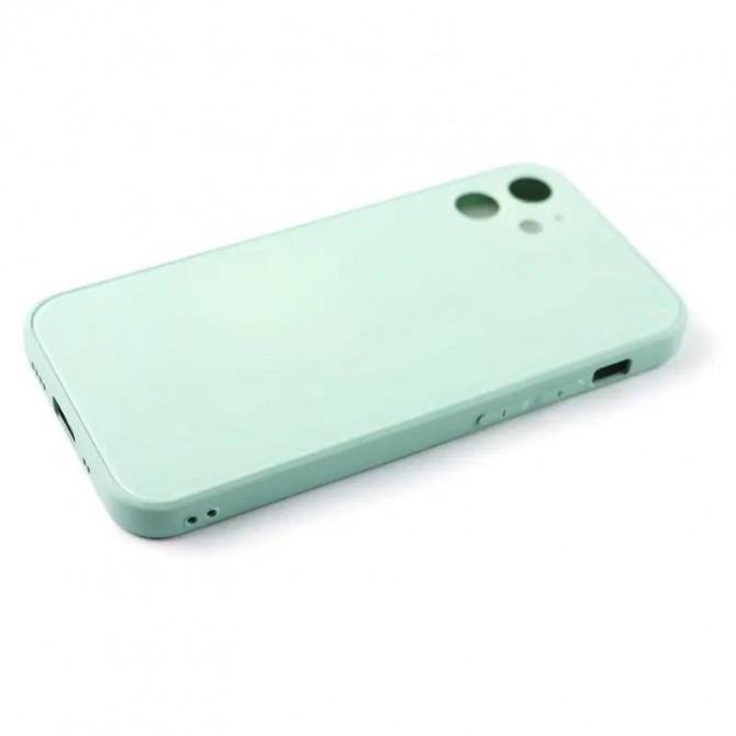 Чохол TPU Glass LV для iPhone 12 Pro Max М'ятний-3