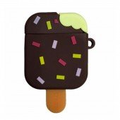 Чохол U-Like Silicone Case For Airpods BIG HERO Ice Cream Brown Чохол U-Like Silicone Case For Airpods BIG HERO Ice Cream Brown