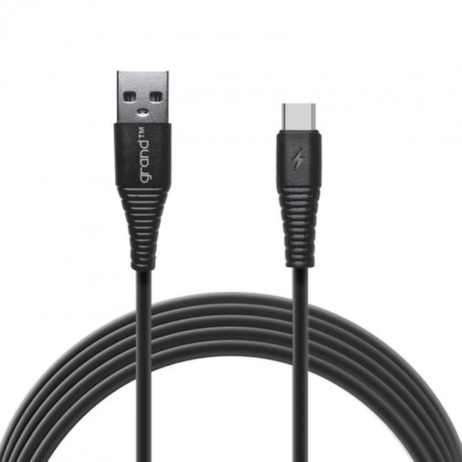 Кабель Grand GC-C01 Type-C Black