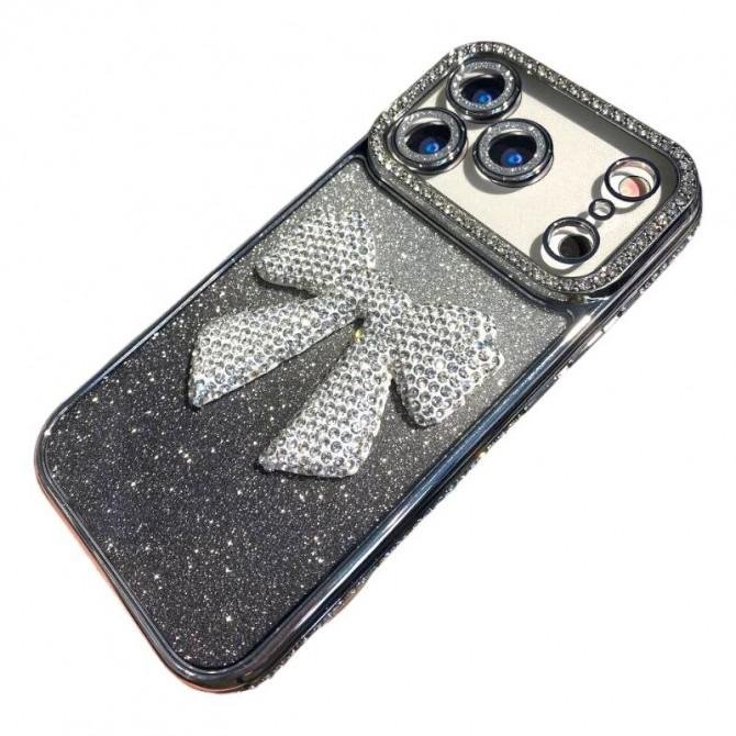 Накладка Glossy Bow для iPhone 17 Pro White-1