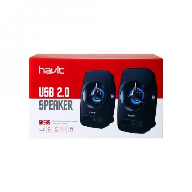 Акустична система Havit HV-SK585 Чорний/Синій-2