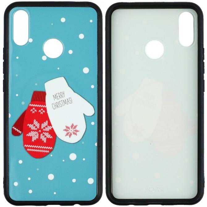 Чехол Silicone Christmas Case для Huawei P Smart Plus/Nova 3i Glove-1