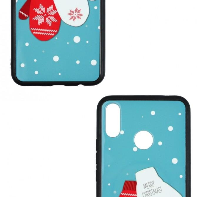 Чехол Silicone Christmas Case для Huawei P Smart Plus/Nova 3i Glove-2