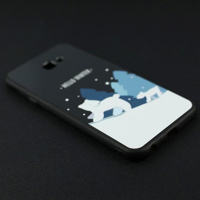 Чехол Silicone Christmas Case для Samsung J415 (J4 Plus) Bear-3