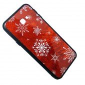 Чохол Silicone Christmas Case для Samsung J415 (J4 Plus) Сніжинка