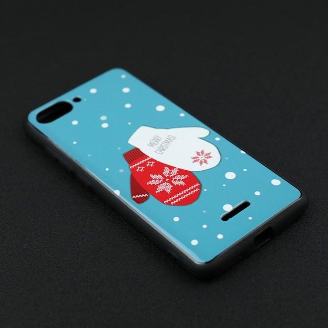 Чехол Silicone Christmas Case для Xiaomi Redmi 6a Glove-3