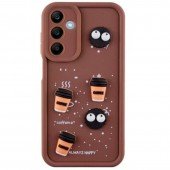 Чехол TPU Toys Case для Samsung Galaxy A25 5G (Brown / Always Happy) Чехол TPU Toys Case для Samsung Galaxy A25 5G (Brown / Always Happy)