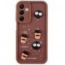 Чехол TPU Toys Case для Samsung Galaxy A25 5G (Brown / Always Happy)