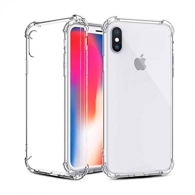 Чехол Durable TPU case 1.5mm for iPhone X/ Xs (усиленные углы) Прозрачный
