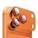 Захисне скло на камеру Titan Armor (тех.пак) для Apple iPhone 17 Pro Orange