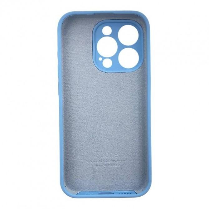 Силиконовый чехол для iPhone 14 Pro Max Cornflower FULL-1