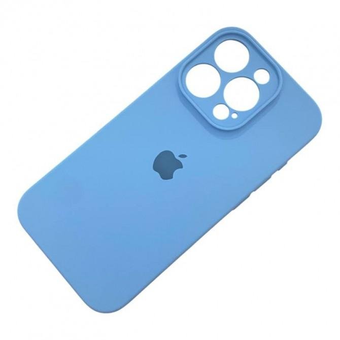Силиконовый чехол для iPhone 14 Pro Max Cornflower FULL-2