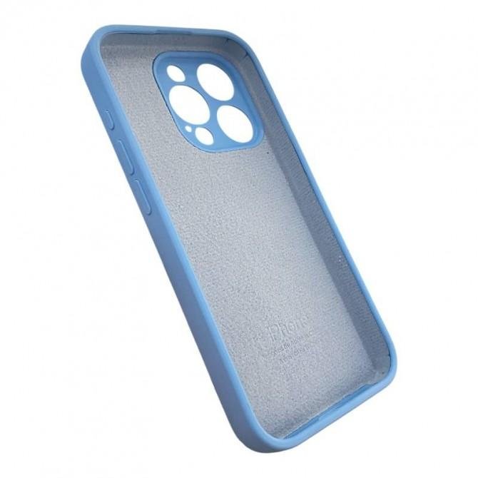 Силиконовый чехол для iPhone 14 Pro Max Cornflower FULL-4