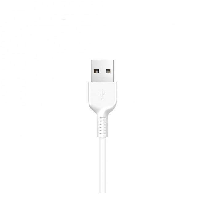 Кабель Hoco X13 Easy Charged MicroUSB Белый 1m-1