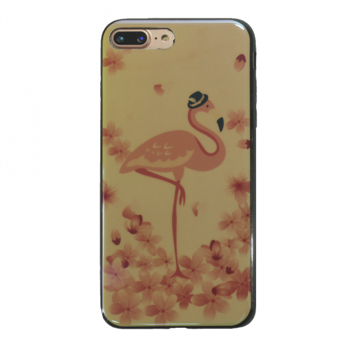 Чехол U-Like Picture series для iPhone 7/8 Plus Flamingo-1