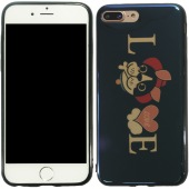 Чехол U-Like Picture series для iPhone 7/8 Plus Love Black