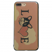 Чехол U-Like Picture series для iPhone 7/8 Plus Love Pink