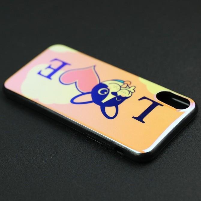 Чехол U-Like Picture series для iPhone X Love Pink-3