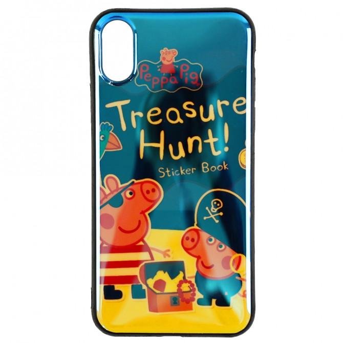 Чохол U-Like Picture series для iPhone X Свинка Пеппа-1