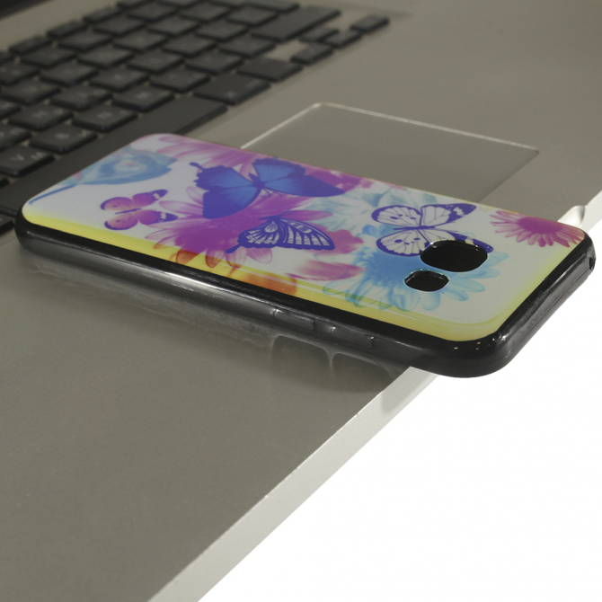 Чехол U-Like Picture series для Samsung A320 (A3 2017) Butterfly-3