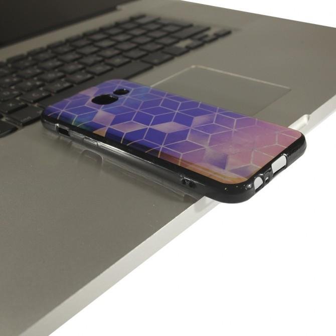 Чехол U-Like Picture series для Samsung A320 (A3 2017) Cube-2