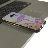 Чехол U-Like Picture series для Samsung A320 (A3 2017) Flamingo