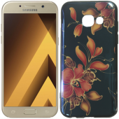 Чохол U-Like Picture series для Samsung A320 (A3 2017) Квіти