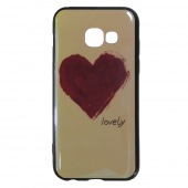 Чехол U-Like Picture series для Samsung A320 (A3 2017) Heart Blue